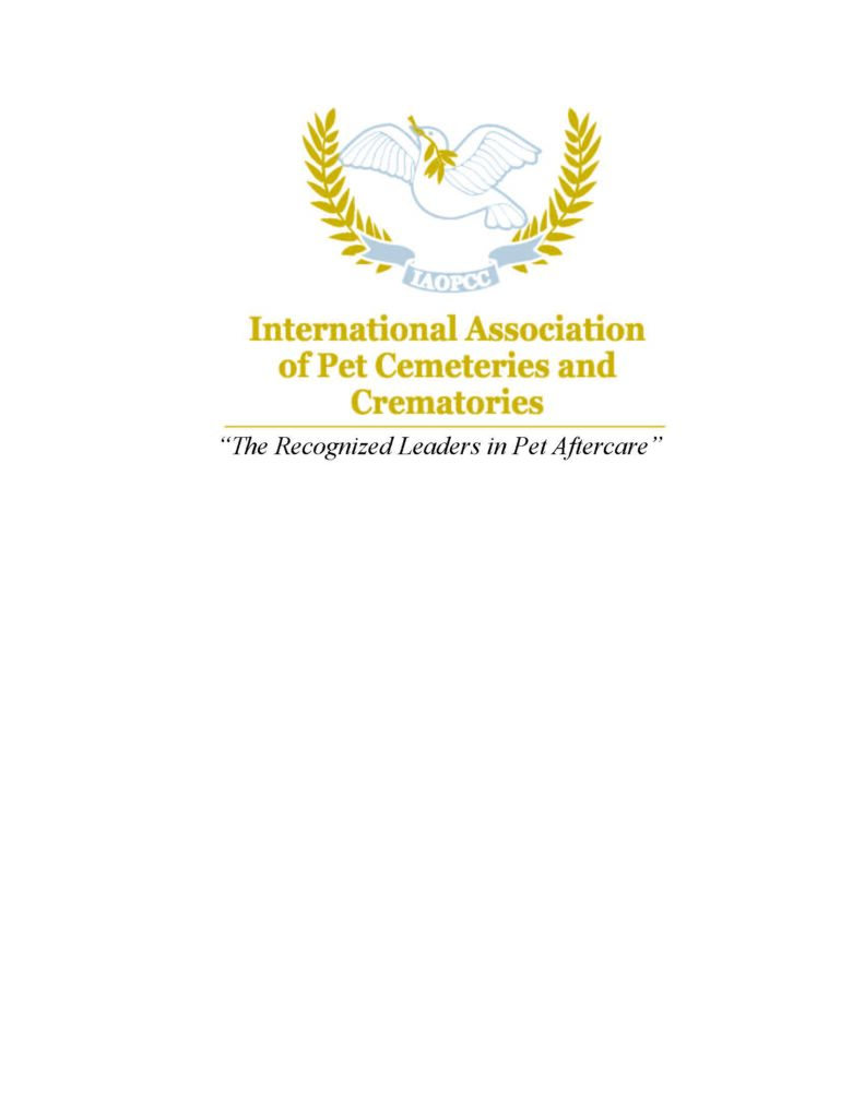Logo of International Association Of Pet Cemeteries & Crematories (IAOPCC) 